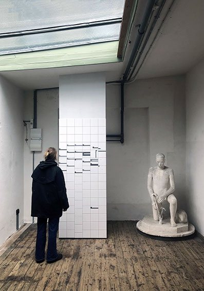 Thomas Bo Østergaard, Ulige Uger, Astrid Noacks atelier.