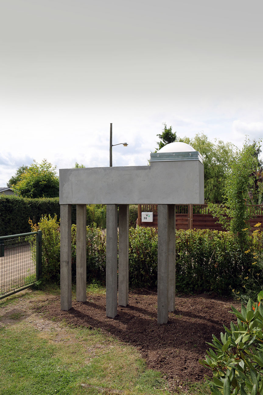 Thomas Bo Østergaard, center for metropolstudier, Skulptur.